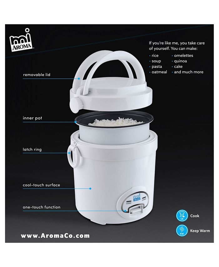 Aroma MRC903D 3 Cup Digital Cool Touch Rice Cooker Macy's