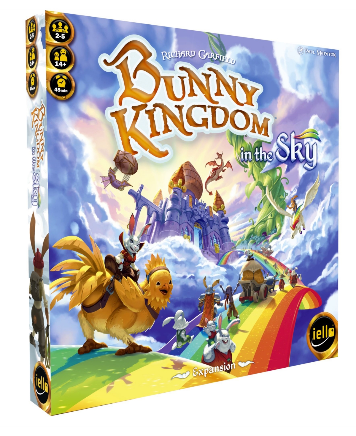 Iello Bunny Kingdom: In The Sky, Board Game Expansion In Multi