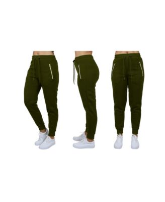 jogger sweatpants with zipper pockets