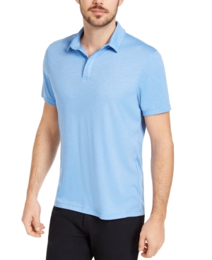 Alfani Men's AlfaTech Stretch Solid Polo Shirt Created for Macy's