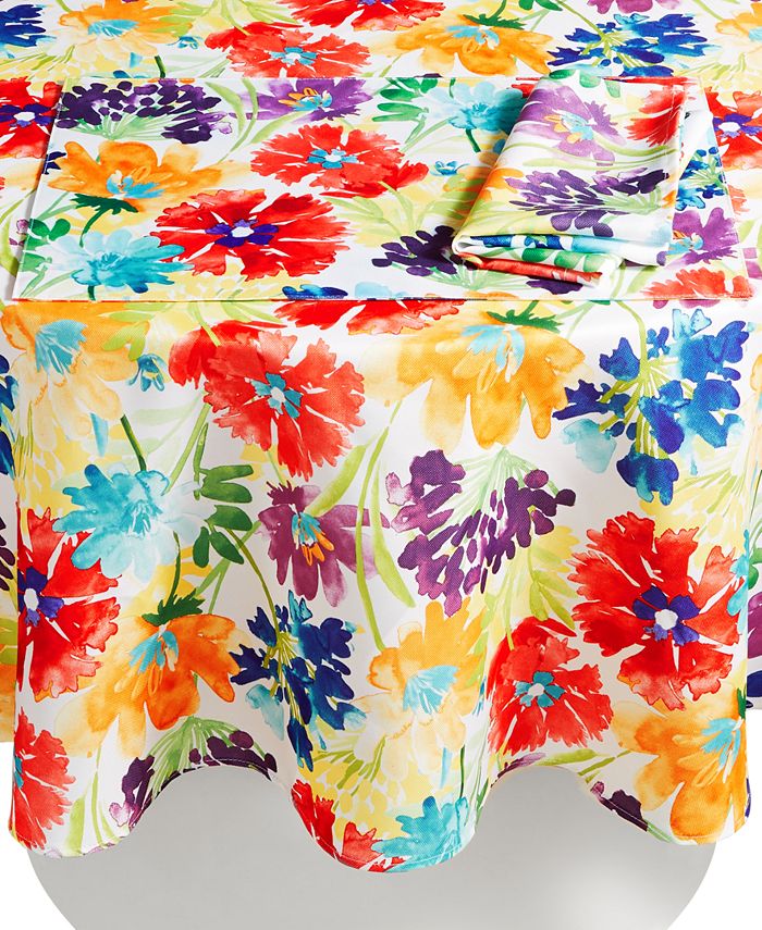 Fiesta Splash Tablecloth, 70" Macy's