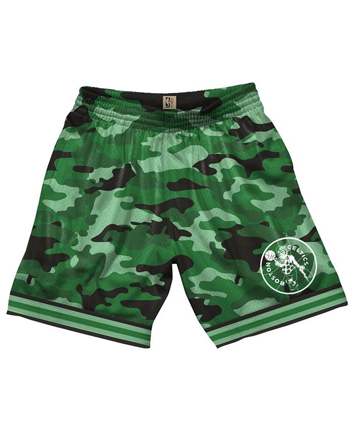 Mitchell & Ness Men's Boston Celtics Camo Mesh Shorts Macy's