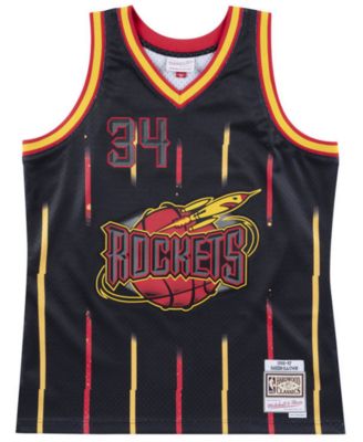 black and red houston rockets jersey 