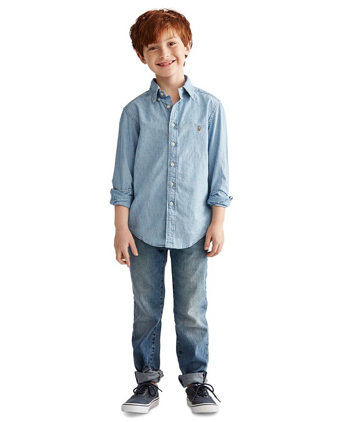 Polo Ralph Lauren - Little Boys Cotton Chambray Shirt