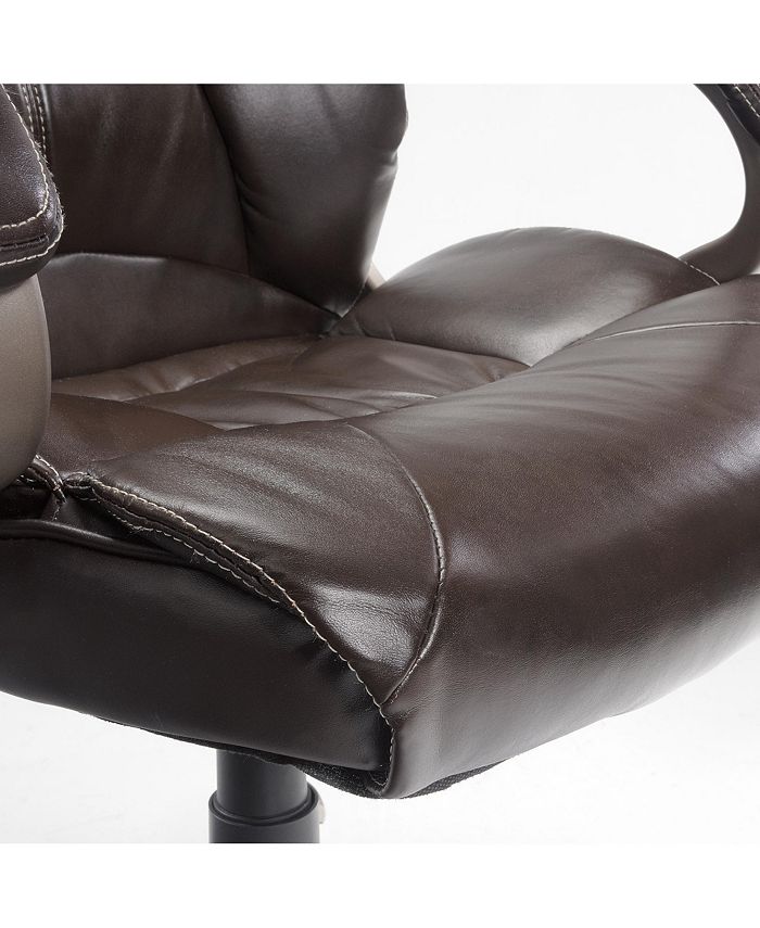 Sauder Gruga Deluxe Leather Executive Chair Macy's