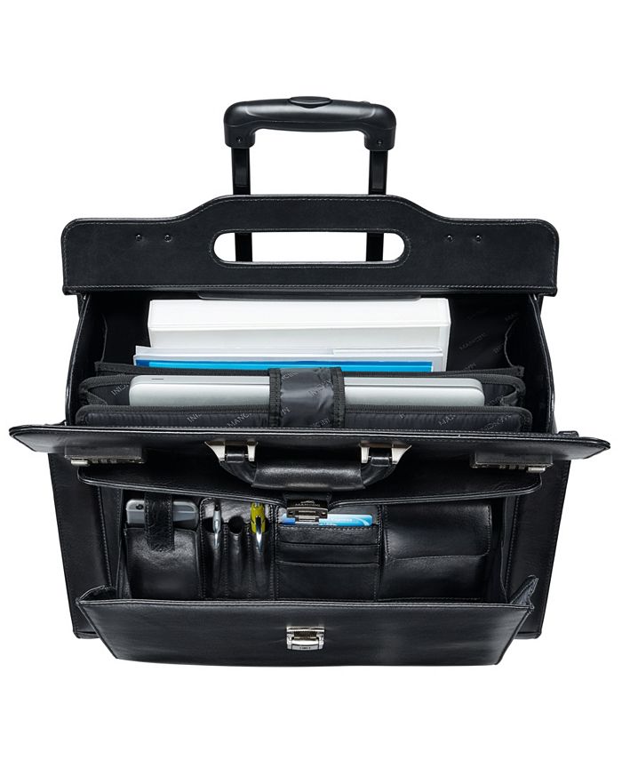 Mancini Signature Collection Deluxe Wheeled Catalog Case Macy's