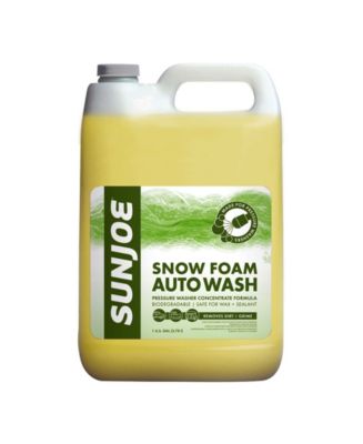 Sun Joe SPX-FCS1G-Crm Premium Snow Foam Car Wash Soap and Cleaner 1-Gallon,  Orange-Vanilla Scent - Macy's