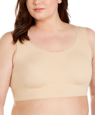 Calvin Klein - Women's Plus Size Invisibles Comfort Seamless Bralette QF5830