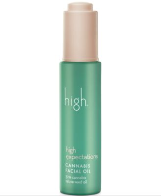 High - High Expectations Cannabis Facial Oil, 1-oz.