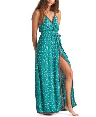 Billabong - Juniors' Soft Seas Printed Maxi Dress