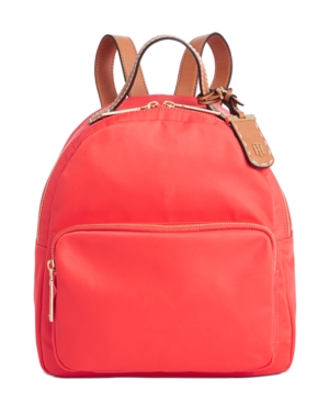 Tommy Hilfiger Julia Small Dome Backpack In Vermillion gold ModeSens