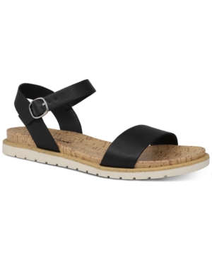 image of Sun + Stone Mattie Flat Sandals, Created for Macy-s Women-s Shoes