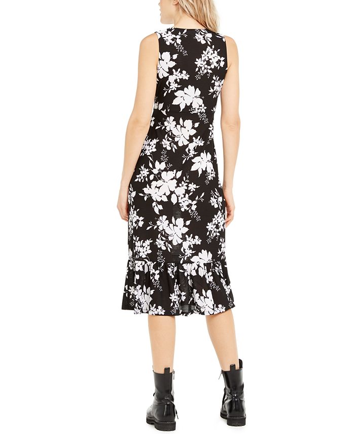Michael Kors Floral-Print Dress - Macy's