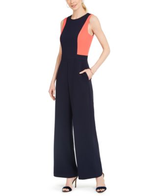 vince camuto red jumpsuit