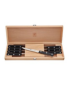 J.A. Henckels TWIN Gourmet Steak Knives, 8-Piece Riveted Set