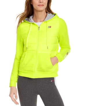 image of Tommy Hilfiger Sport Quilted Hoodie