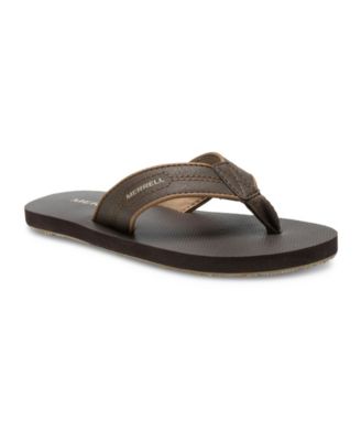 boys brown flip flops