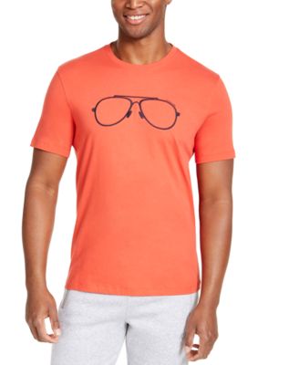 michael kors t shirt mens orange