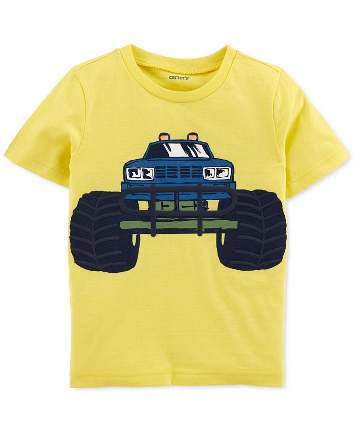 Carter's Toddler Boys Cotton Monster Truck T-Shirt - Macy's