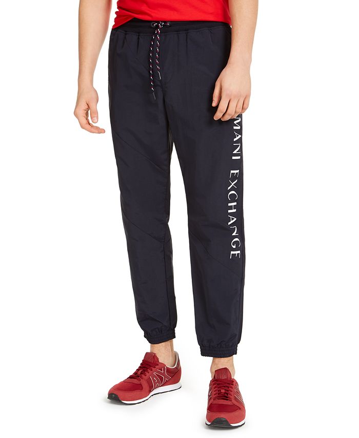 AX Armani Exchange Men's Cropped Jogger Pants Macy's