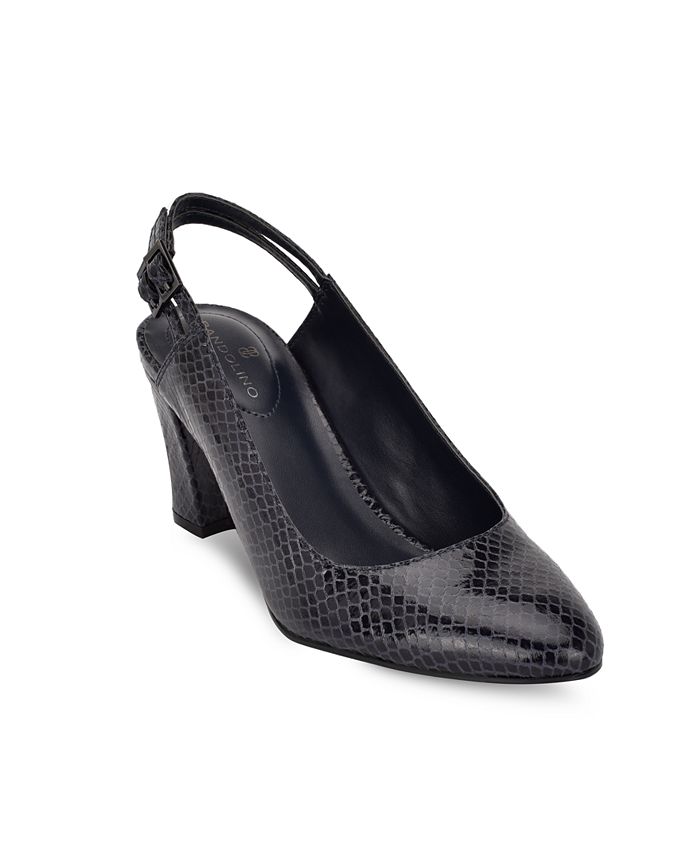 Bandolino Wanda Block Heel Pumps Macy s
