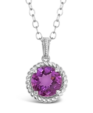 image of Amethyst (4-1/10 ct. t.w.) Pendant Necklace in Sterling Silver