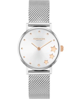 coach mesh bracelet watch