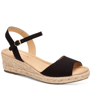 Charter Club Luchia Platform Wedge Sandals Created for Macy's Women's Shoes