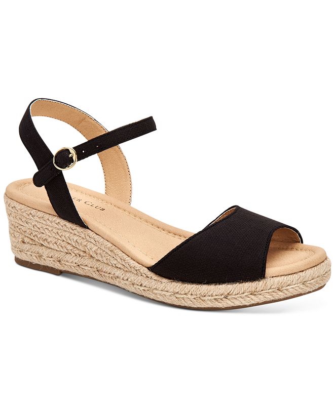 macy's platform wedge sandals