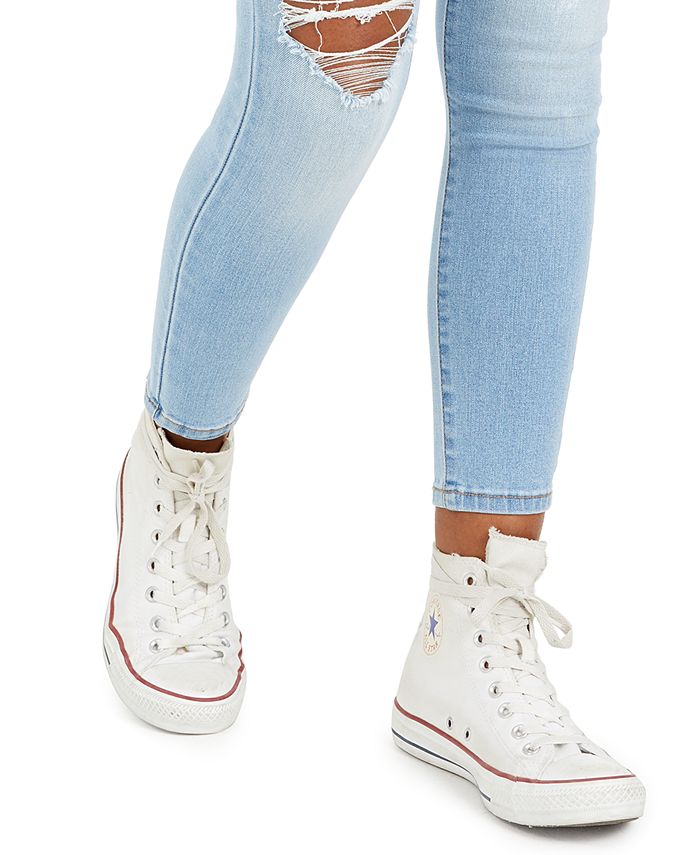 Tinseltown Juniors' Ripped Skinny Jeans Macy's