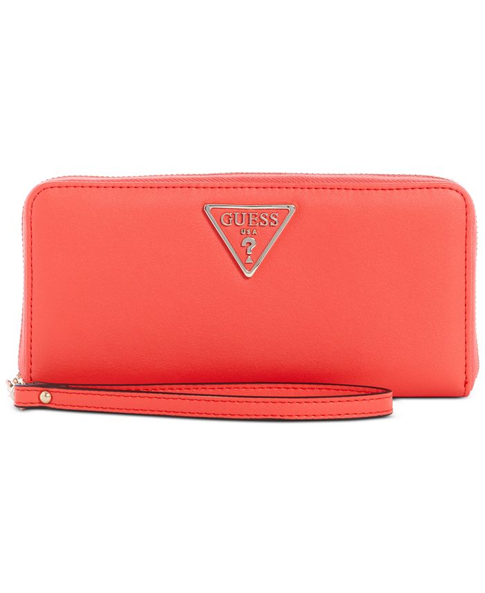 GUESS Tangey SLG Large Zip Around Wallet Macy's