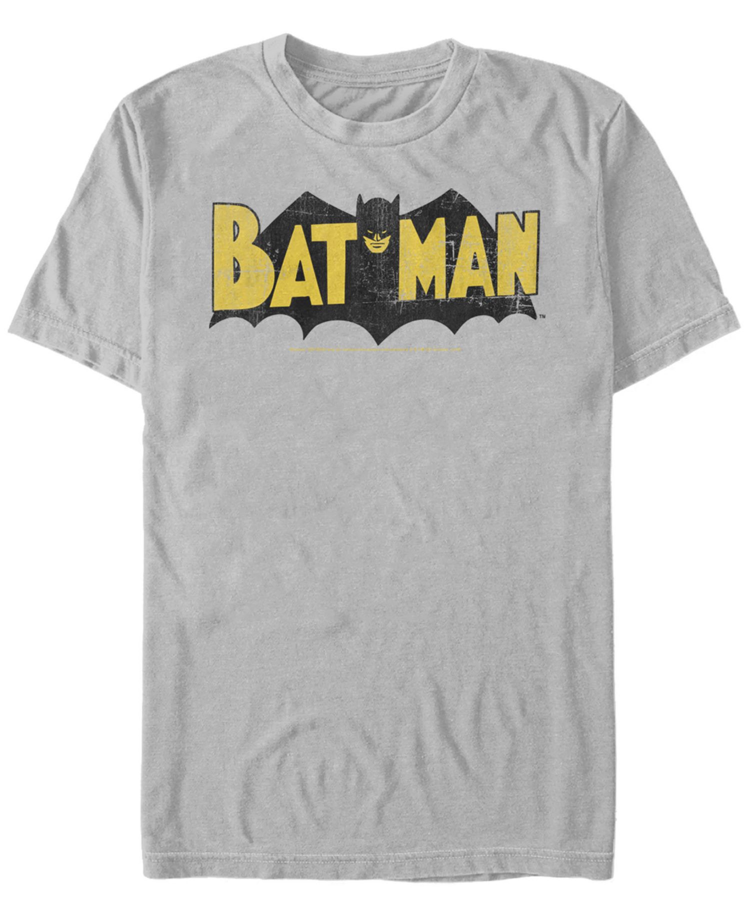 DC Men's Batman Retro Bat Logo Short Sleeve T-Shirt