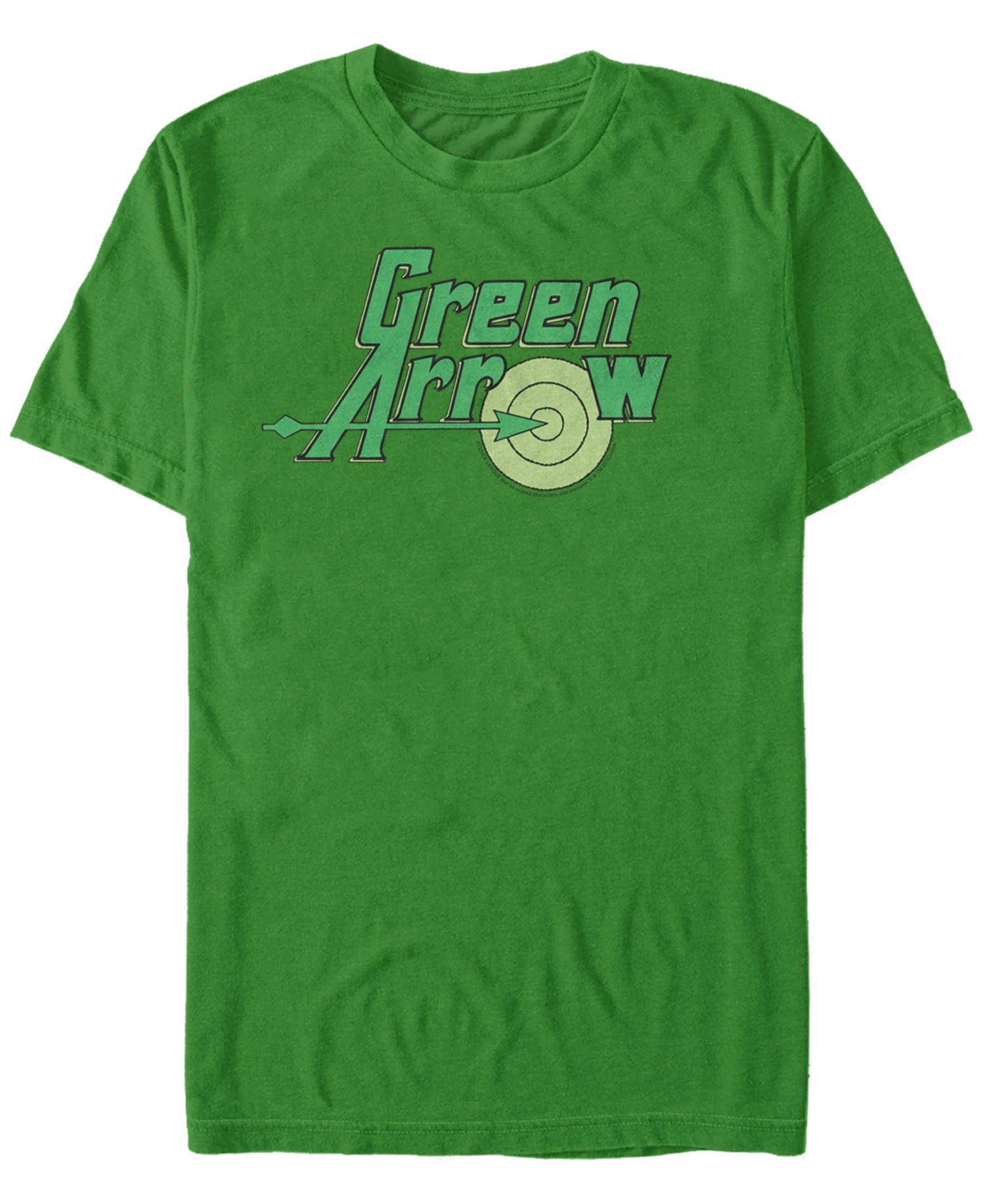 DC Men's Green Arrow Target Logo Short Sleeve T-Shirt