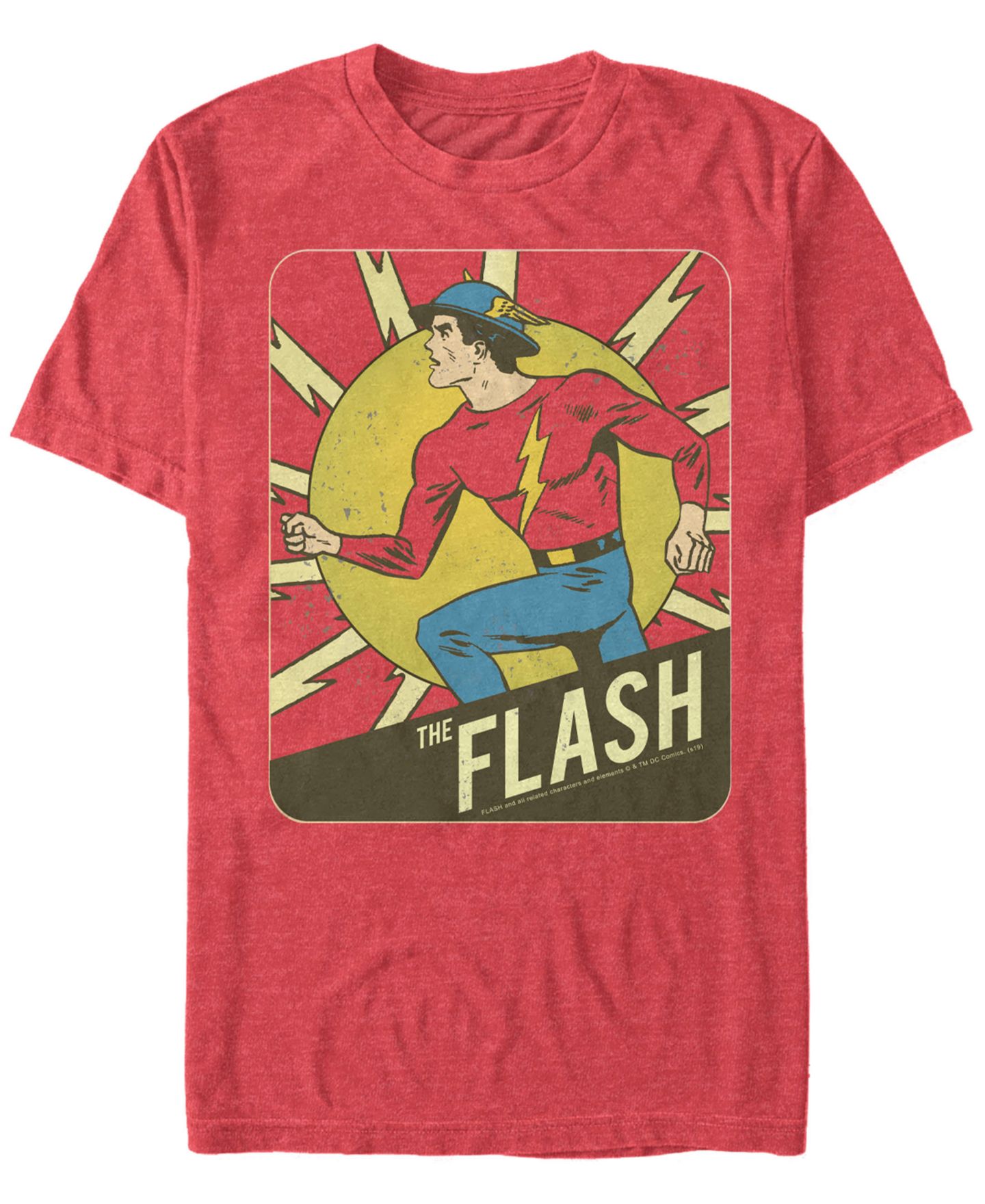 Мужская футболка Fifth Sun DC The Flash Classic Silver Age Short Sleeve — фото 1