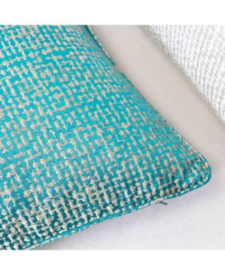 Chloe Jacquard Plaid Decorative Pillow, 20" x 20"