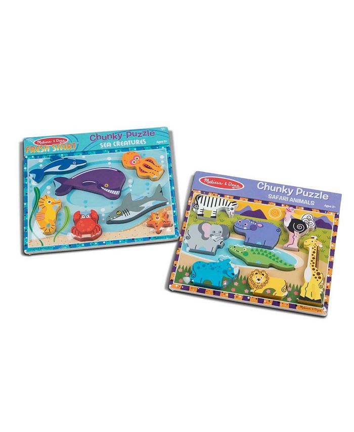 Chunky Puzzle, Safari - Melissa & Doug