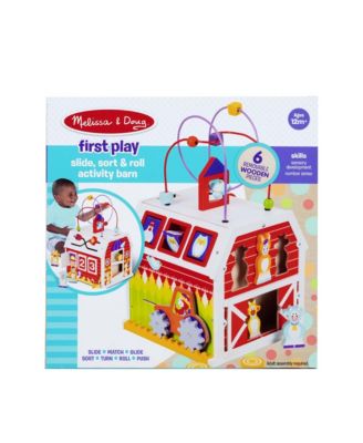 First Play Slide, Sort and Roll Activity Barn