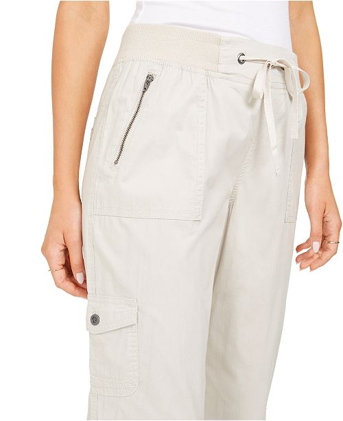 joggers with zip pockets women's