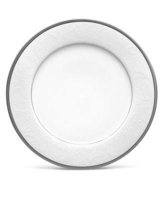 Noritake Regina Platinum Dinner Plate, 10-1/2" - Macy's