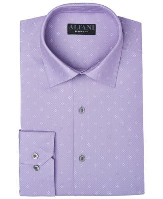 macy's purple dress shirt