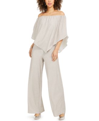 linen jumpsuit white