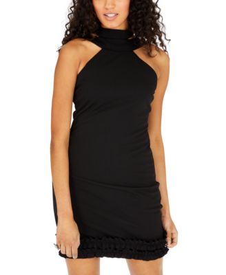 bebe bodycon halter dress
