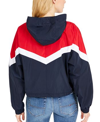 Tommy Jeans Hooded Windbreaker Jacket Macy s
