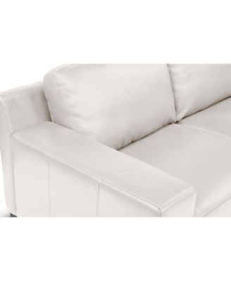 CLOSEOUT! Darrium 5-Pc. Leather Chaise Sectional with Corner Table & Console, Created for Macy's