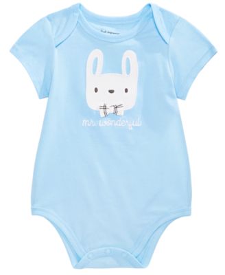 First Impressions - Baby Boys Mr. Wonderful Bunny Bodysuit