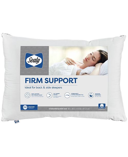 Pricebreak Firm Support Pillow For Back And Side Sleepers