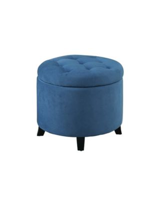 Designs4Comfort Round Ottoman