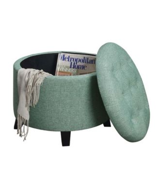 Designs4Comfort Round Ottoman