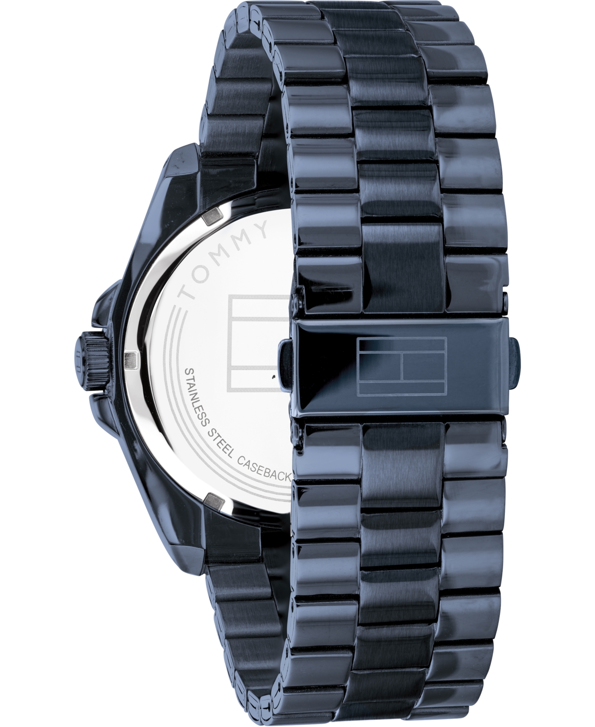 Tommy Hilfiger Men's Blue Stainless Steel Bracelet Watch 44mm