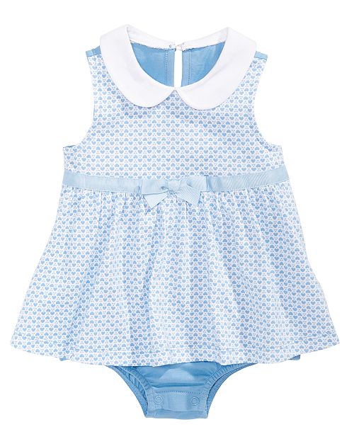First Impressions Baby Girls Heart Print Sunsuit Created For